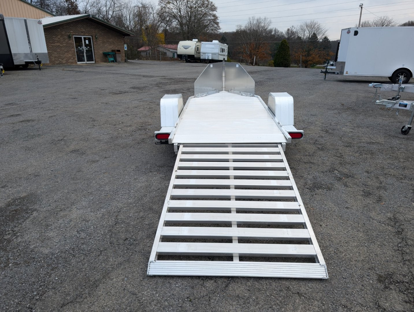 New 2025 Aluma MC10 Motorcycle Trailer