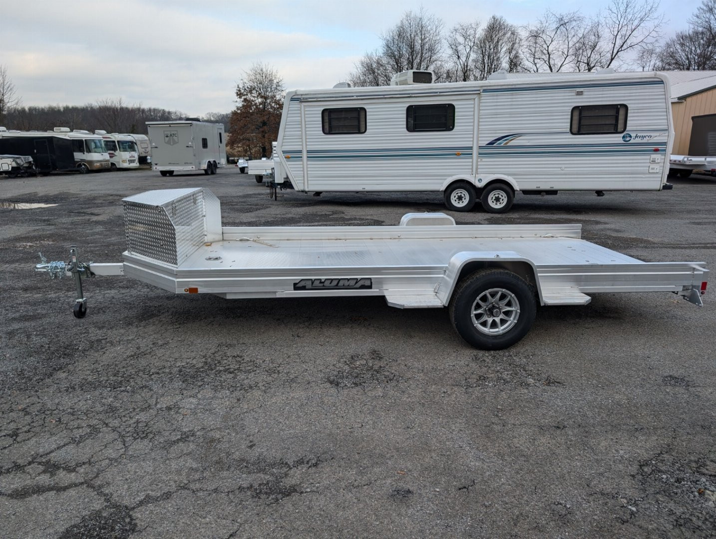 New 2025 Aluma UTR14 ATV Trailer