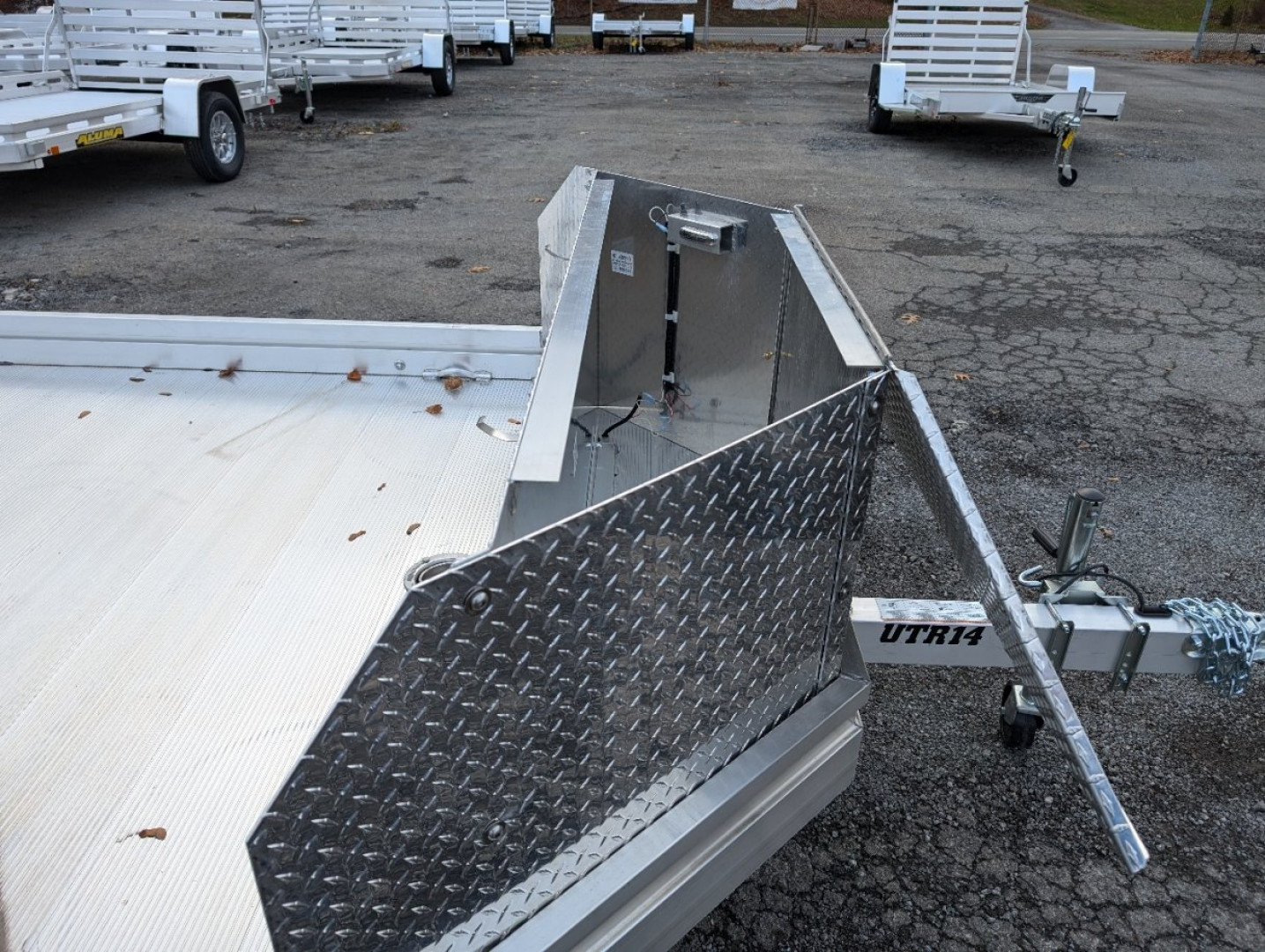 New 2025 Aluma UTR14 ATV Trailer