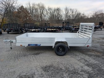New 2025 Aluma 6812H-ESA-S Utility Trailer