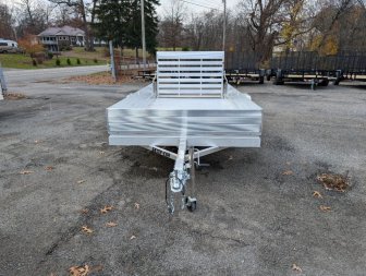 New 2025 Aluma 6812H-ESA-S Utility Trailer