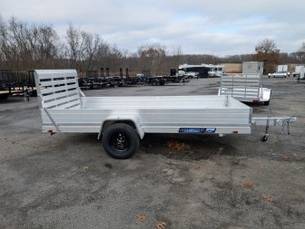 New 2025 Aluma 6812H-ESA-S Utility Trailer