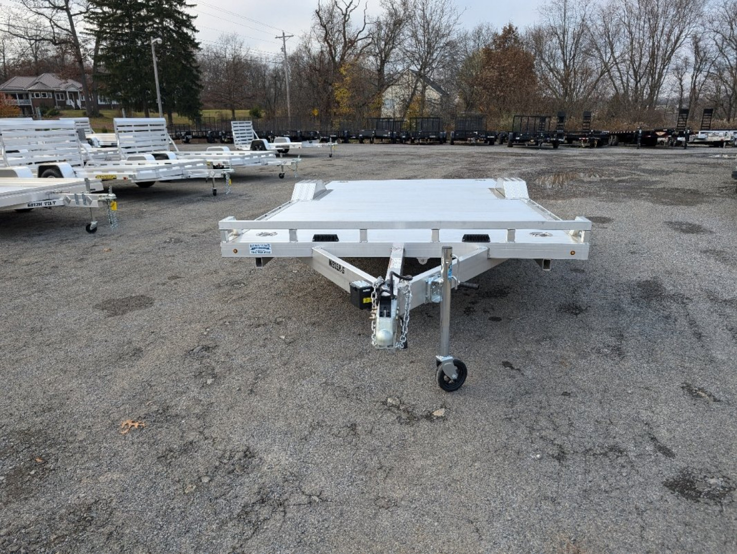 New 2025 Aluma WB15H-S-L Utility Trailer