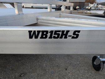 New 2025 Aluma WB15H-S-L Utility Trailer