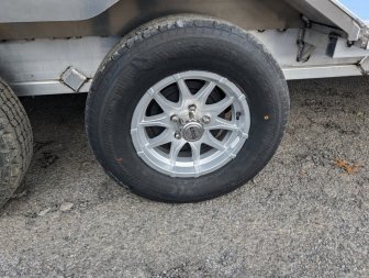 New 2025 Aluma Wide Body 18' Drive Over Fender Car Hauler