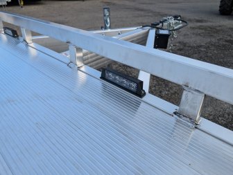New 2025 Aluma Wide Body 18' Drive Over Fender Car Hauler