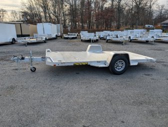 New 2025 Aluma 8214HS-Tilt Utility Trailer