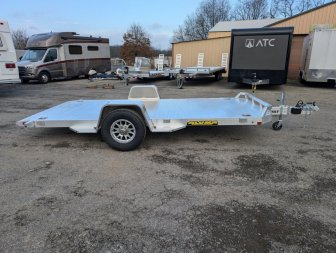 New 2025 Aluma 8214HS-Tilt Utility Trailer