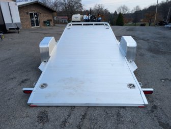 New 2025 Aluma 8214HS-Tilt Utility Trailer