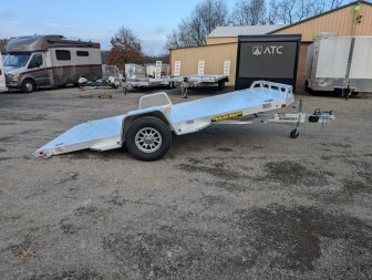 New 2025 Aluma 8214HS-Tilt Utility Trailer