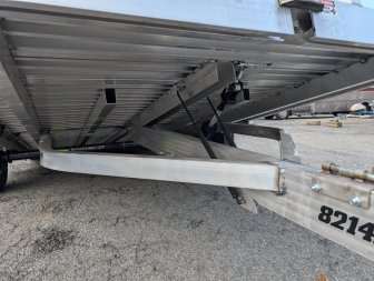 New 2025 Aluma 8214HS-Tilt Utility Trailer