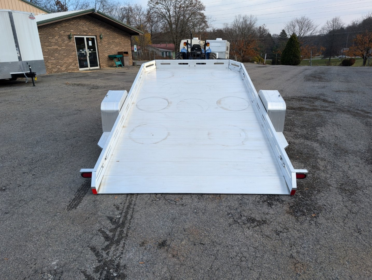 New 2025 Aluma 7712H-TILT-S Utility Trailer