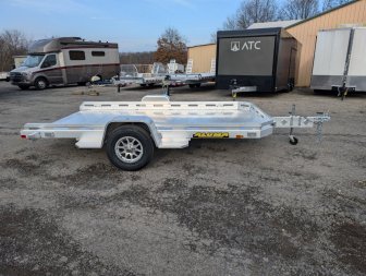 New 2025 Aluma 7712H-TILT-S Utility Trailer
