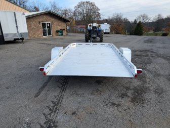 New 2025 Aluma 7712H-TILT-S Utility Trailer