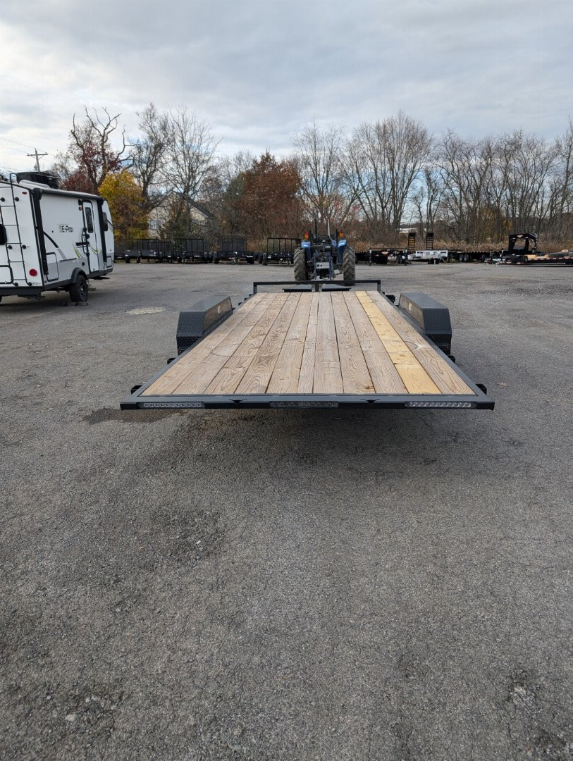 New 2025 H&H Trailers 82"X20' 10K Electric Tilt Speed Loader Car Hauler
