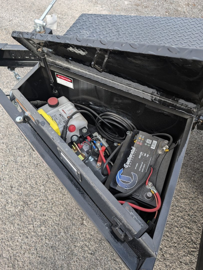 New 2025 H&H Trailers 82"X20' 10K Electric Tilt Speed Loader Car Hauler