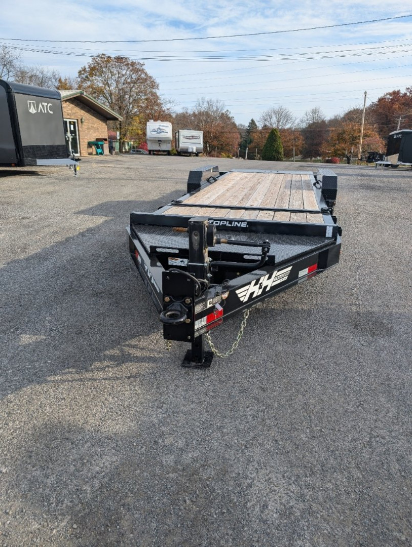 New 2025 H&H Trailers 82X18+4 Top Line I-Beam Tilt Equipment Trailer
