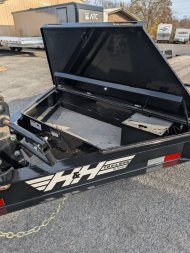 New 2025 H&H Trailers 82X18+4 Top Line I-Beam Tilt Equipment Trailer