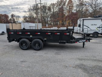 New 2025 H&H Trailers 83 x 14 Telescopic I-Beam Dump Trailer