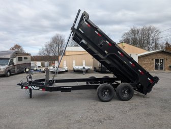 New 2025 H&H Trailers 83 x 14 Telescopic I-Beam Dump Trailer