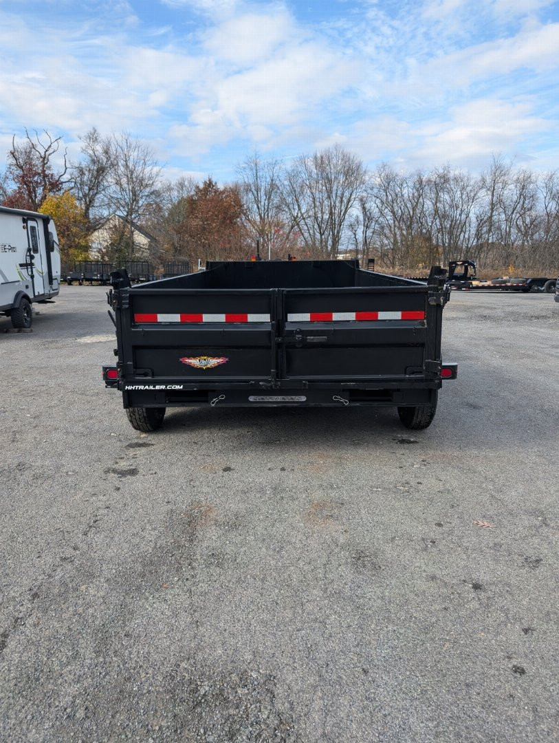 New 2025 H&H Trailers 83x14 Industrial, 14K Scissor Dump Trailer