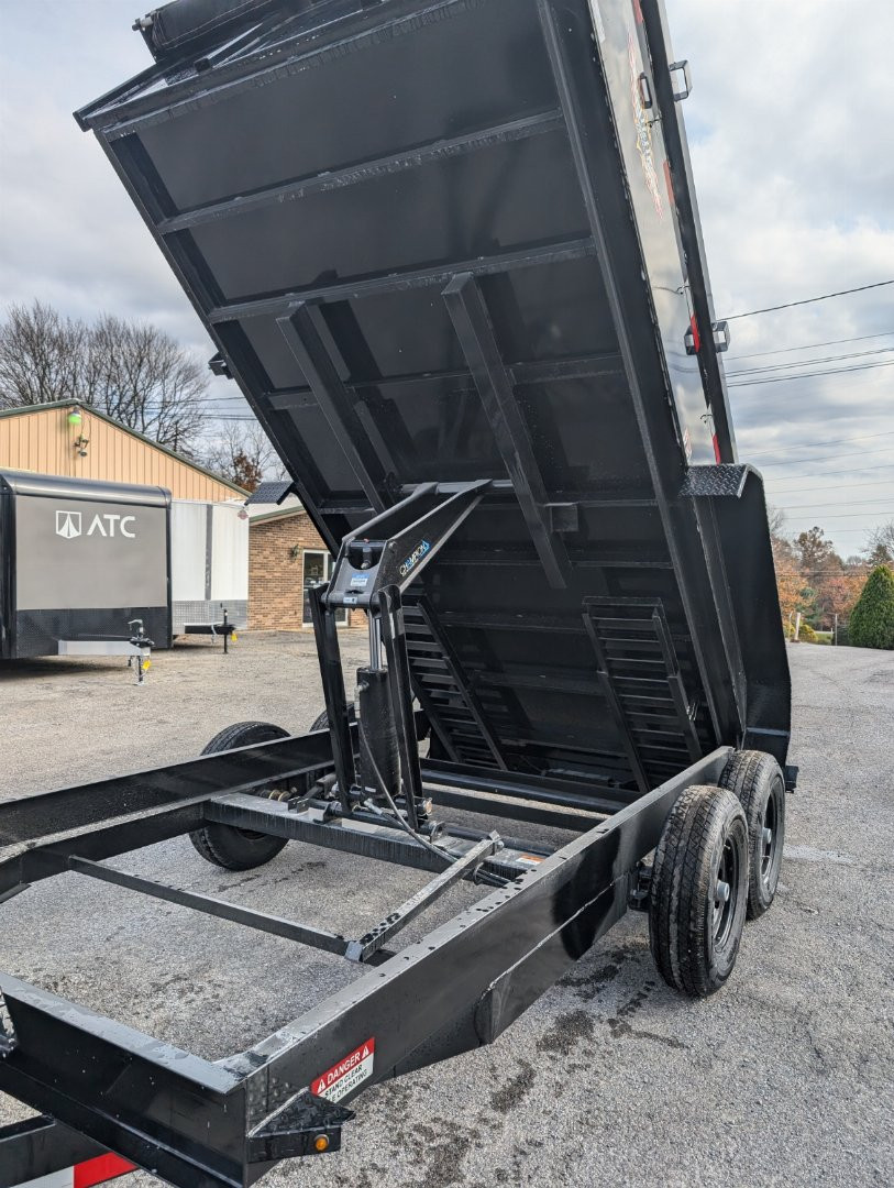 New 2025 H&H Trailers 83x14 Industrial, 14K Scissor Dump Trailer