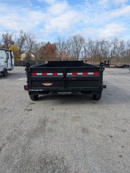 New 2025 H&H Trailers 83x14 Industrial, 14K Scissor Dump Trailer