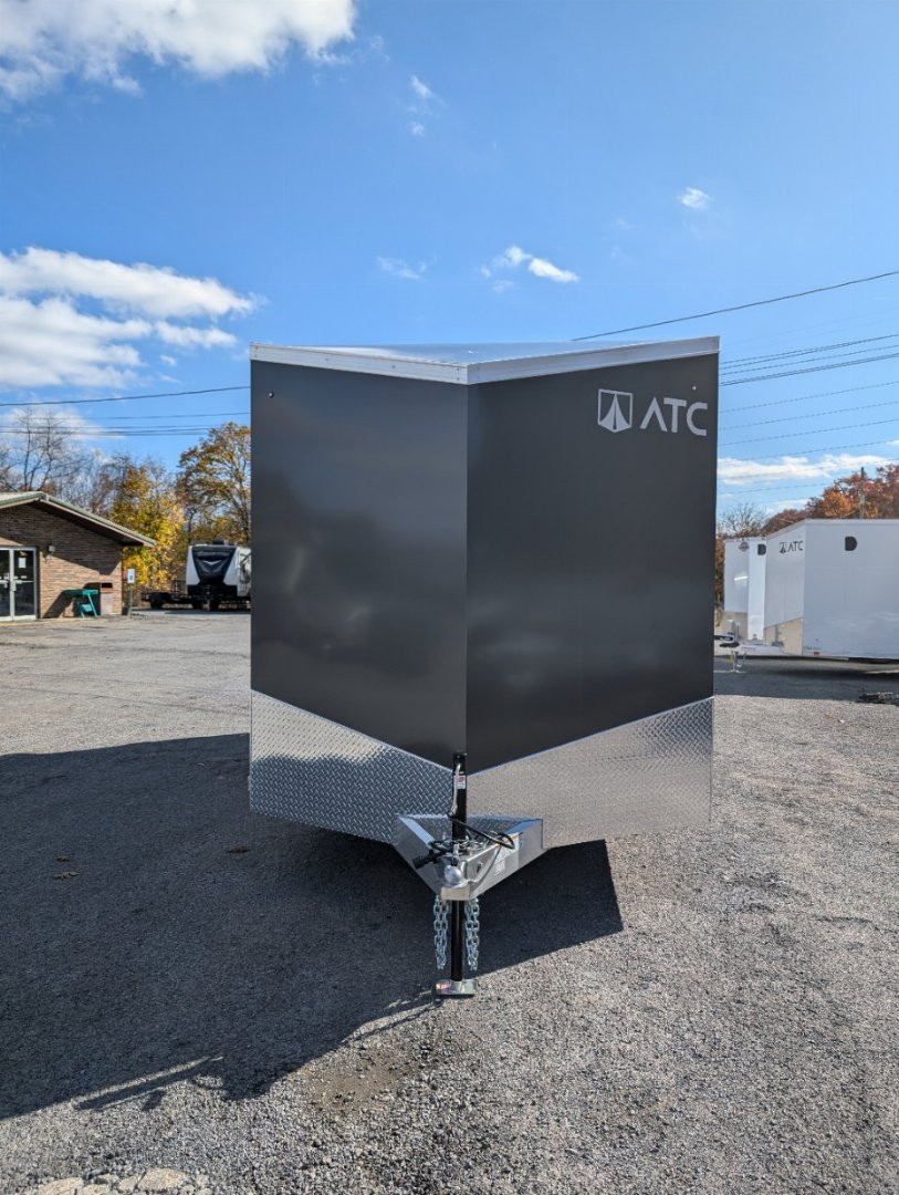 New 2025 ATC 7.5X16+2 Wedge Aluminum Enclosed Trailer