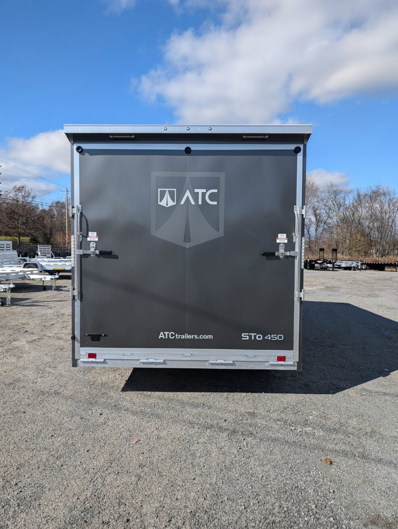 New 2025 ATC 7.5X16+2 Wedge Aluminum Enclosed Trailer