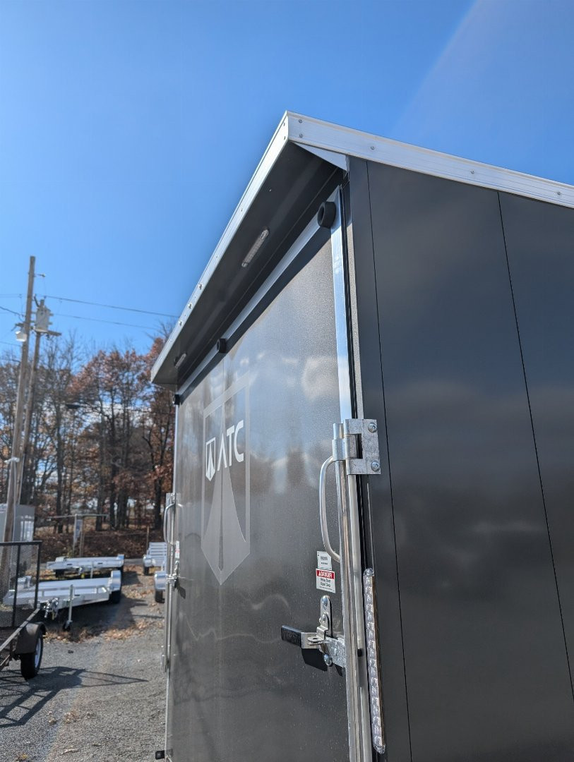 New 2025 ATC 7.5X16+2 Wedge Aluminum Enclosed Trailer