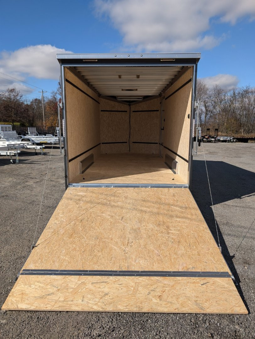 New 2025 ATC 7.5X16+2 Wedge Aluminum Enclosed Trailer