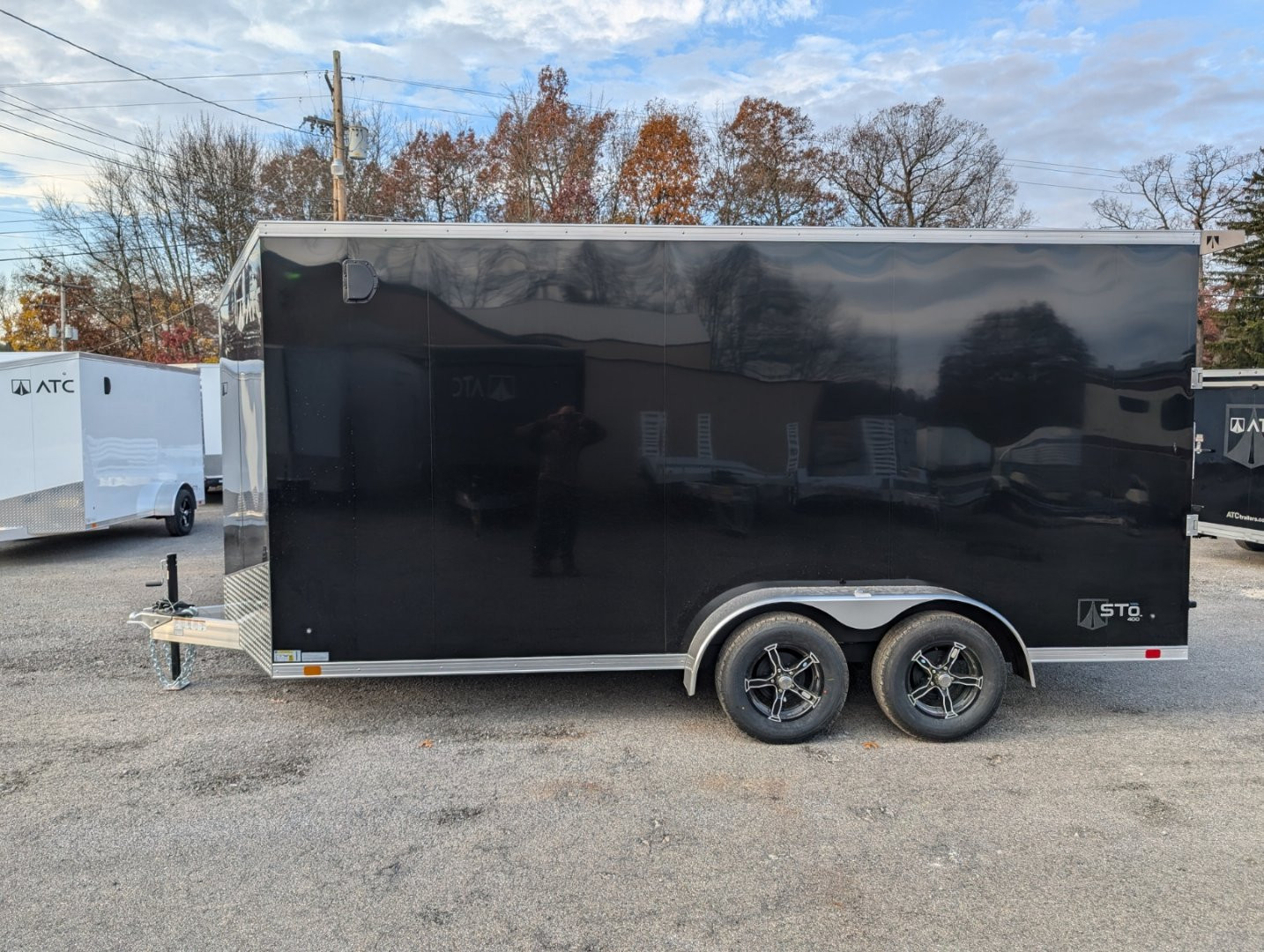 New 2025 ATC 7x16+2 Aluminum Cargo / Enclosed Trailer