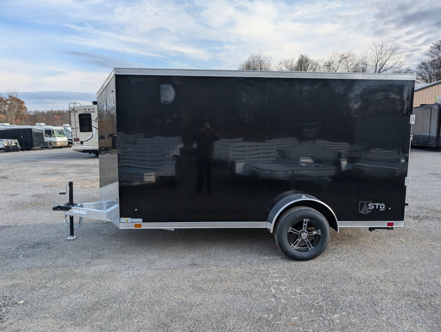 New 2025 ATC 6x12+2 Aluminum Cargo / Enclosed Trailer