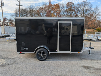 New 2025 ATC 6x12+2 Aluminum Cargo / Enclosed Trailer