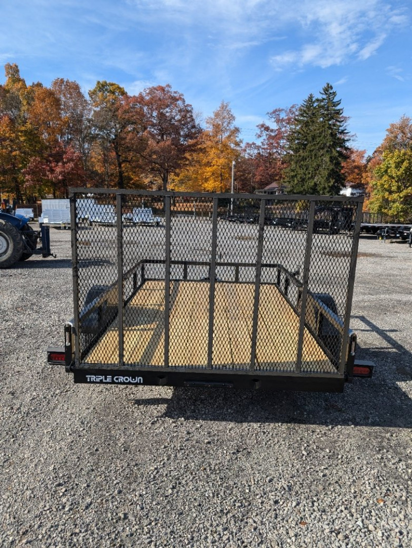 New 2025-Triple-Crown-Trailers-6×10-Single-Axle-Utility-Trailer-37379