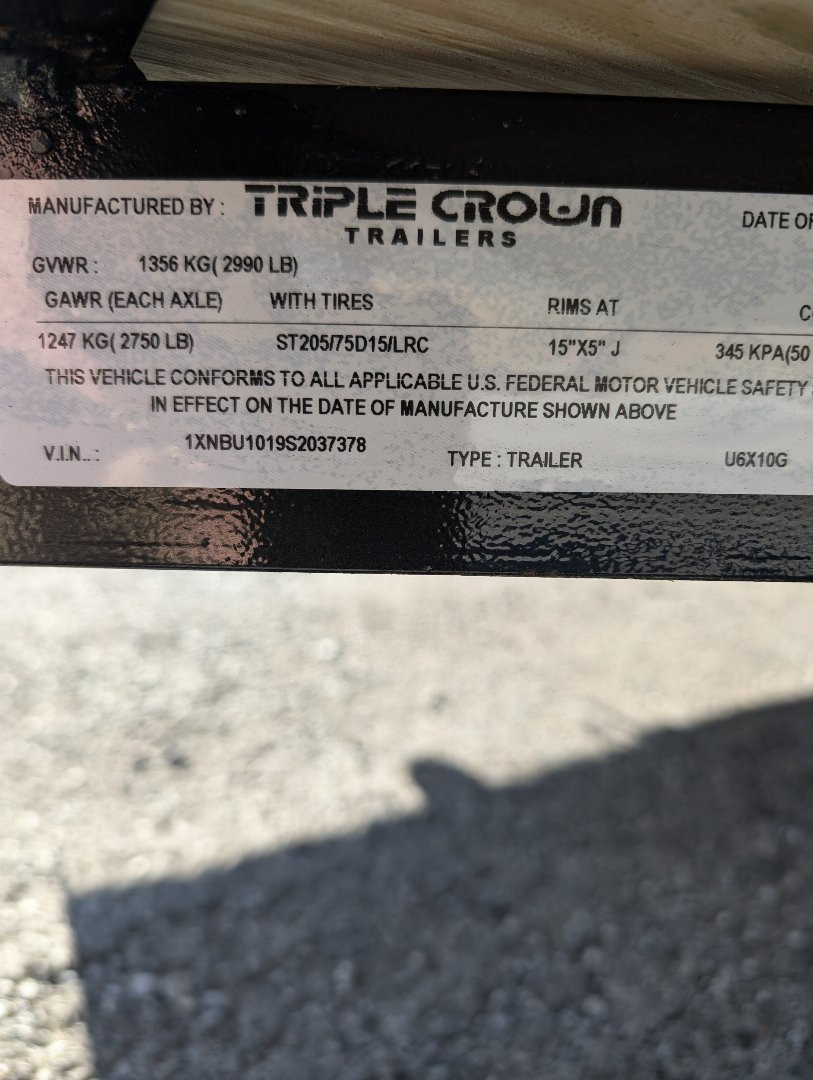 New 2025-Triple-Crown-Trailers-6&#215;10-Single-Axle-Utility-Trailer-37378