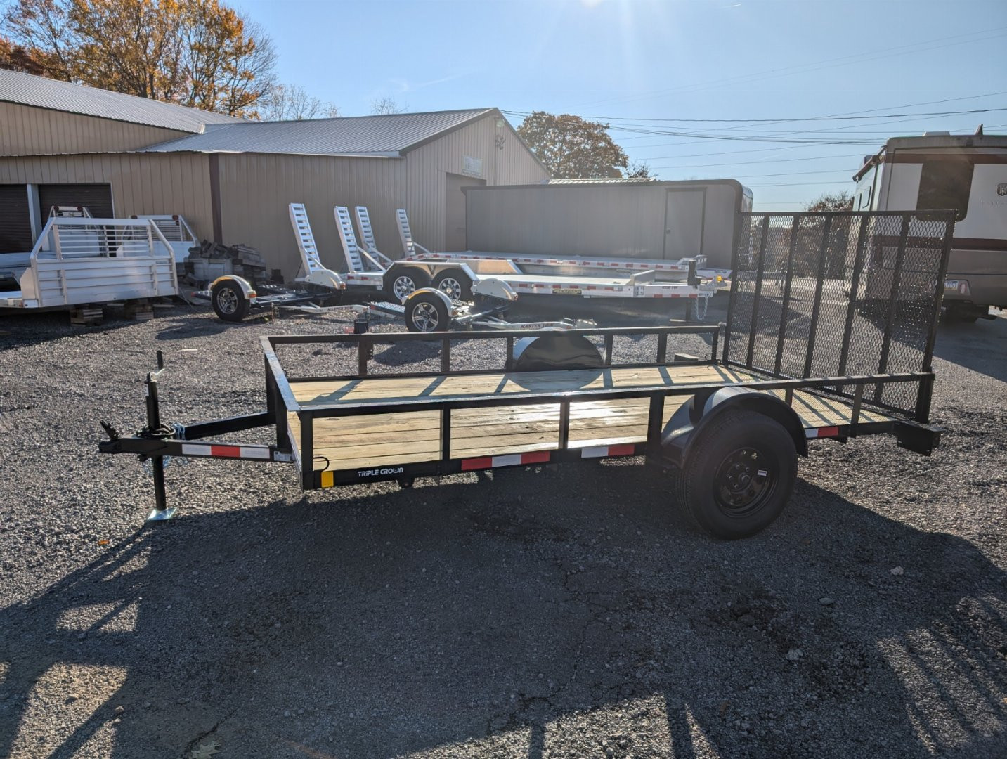 New 2025-Triple-Crown-Trailers-6×12-Single-Axle-Utility-Trailer-37376