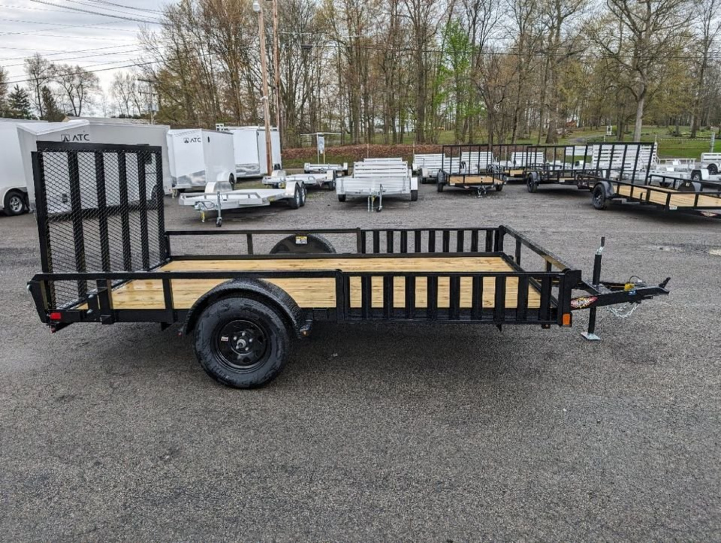 New 2024-H&H-Trailers-82″x12′-Single-Axle-ATV-Utility-97931