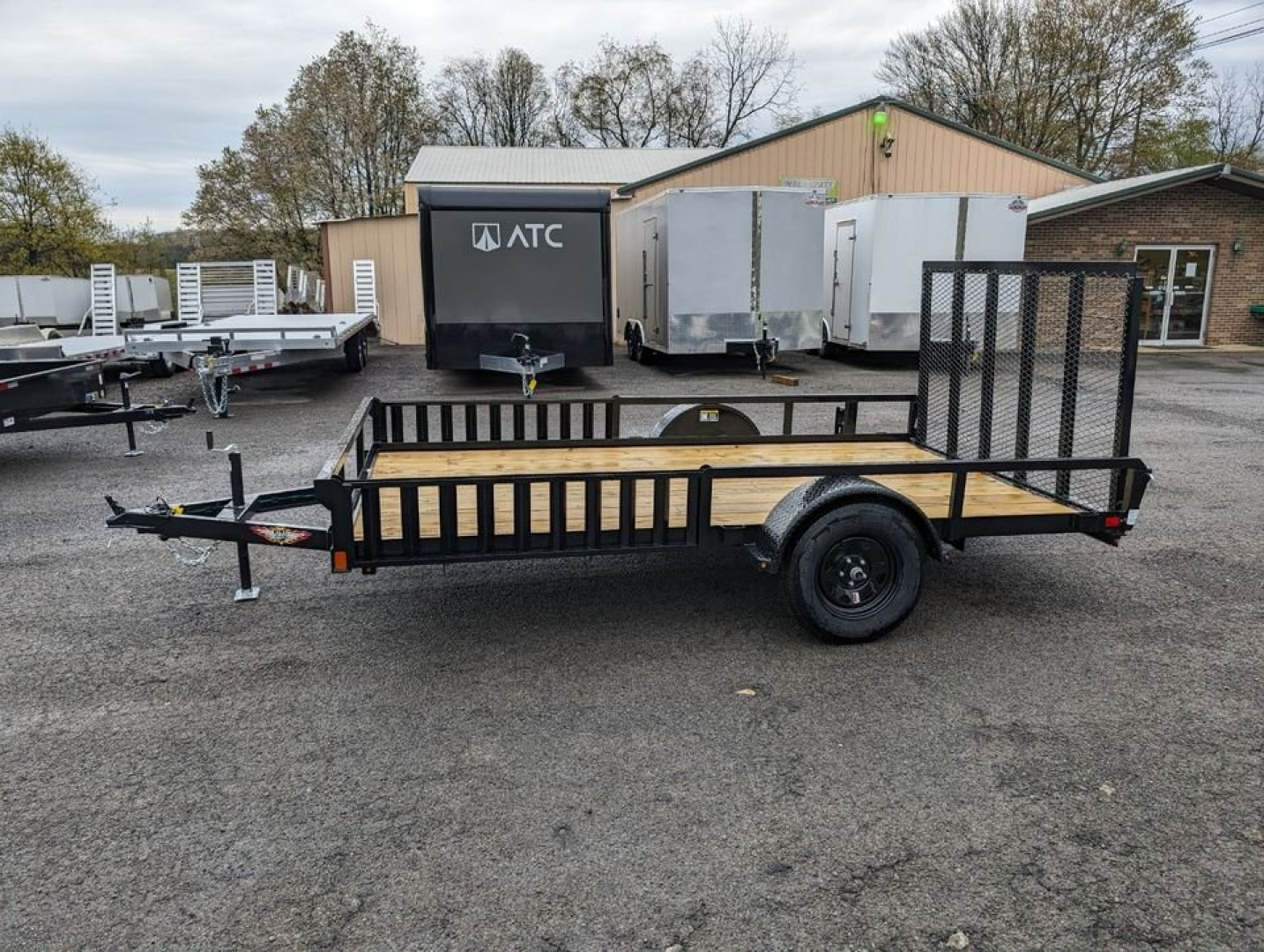 New 2024-H&H-Trailers-82″x12′-Single-Axle-ATV-Utility-97931