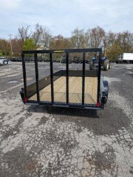 New 2024-H&H-Trailers-76″x12′-Single-Axle-Solid-Side-Utility-Trailer-97932
