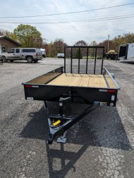 New 2024-H&H-Trailers-76″x12′-Single-Axle-Solid-Side-Utility-Trailer-97932