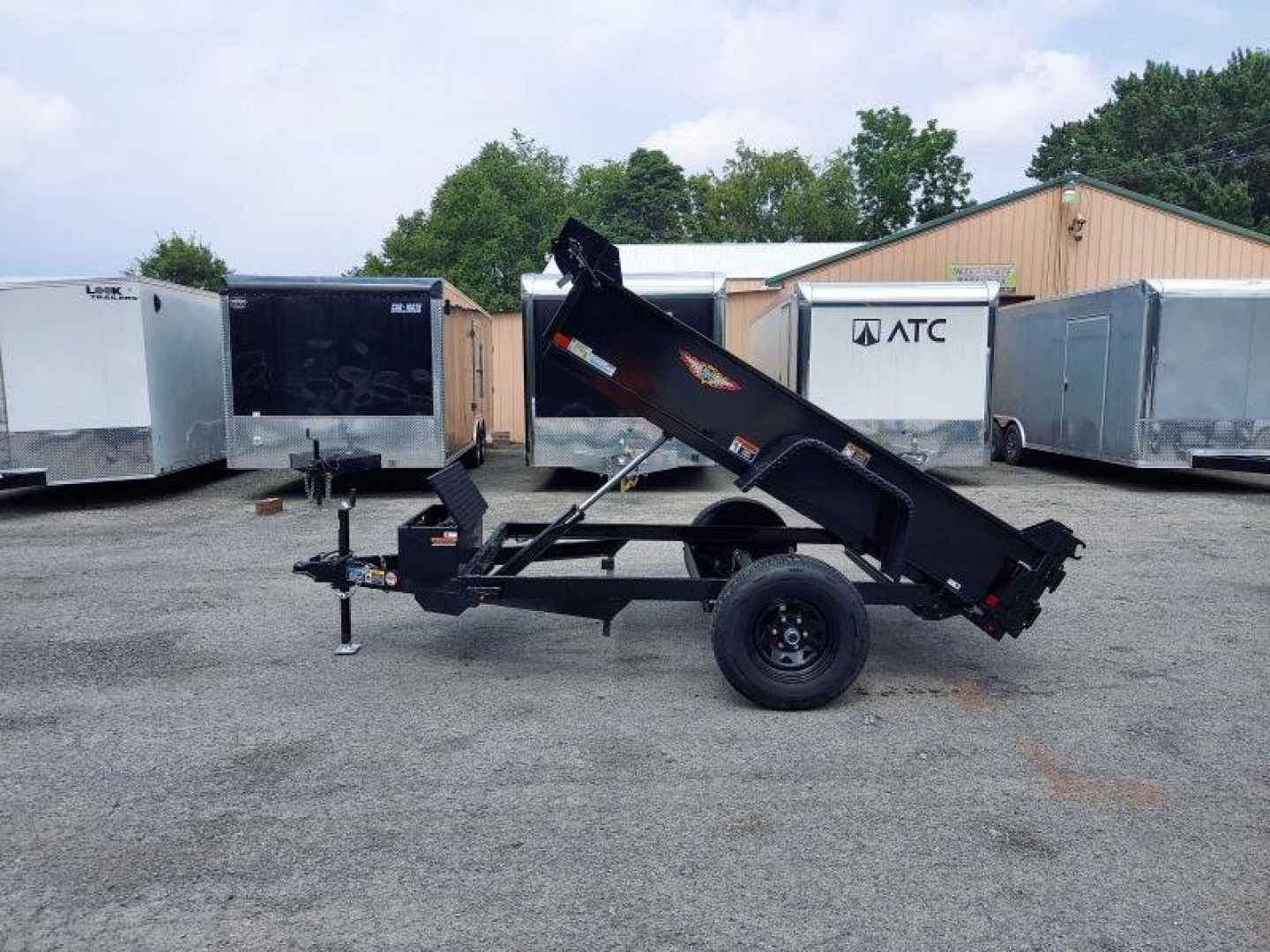 New 2023-H&H-Trailers-62×8-Homeowner-Dump-Trailer-5K-Single-Ram-(H6208UD-15-052)-88182
