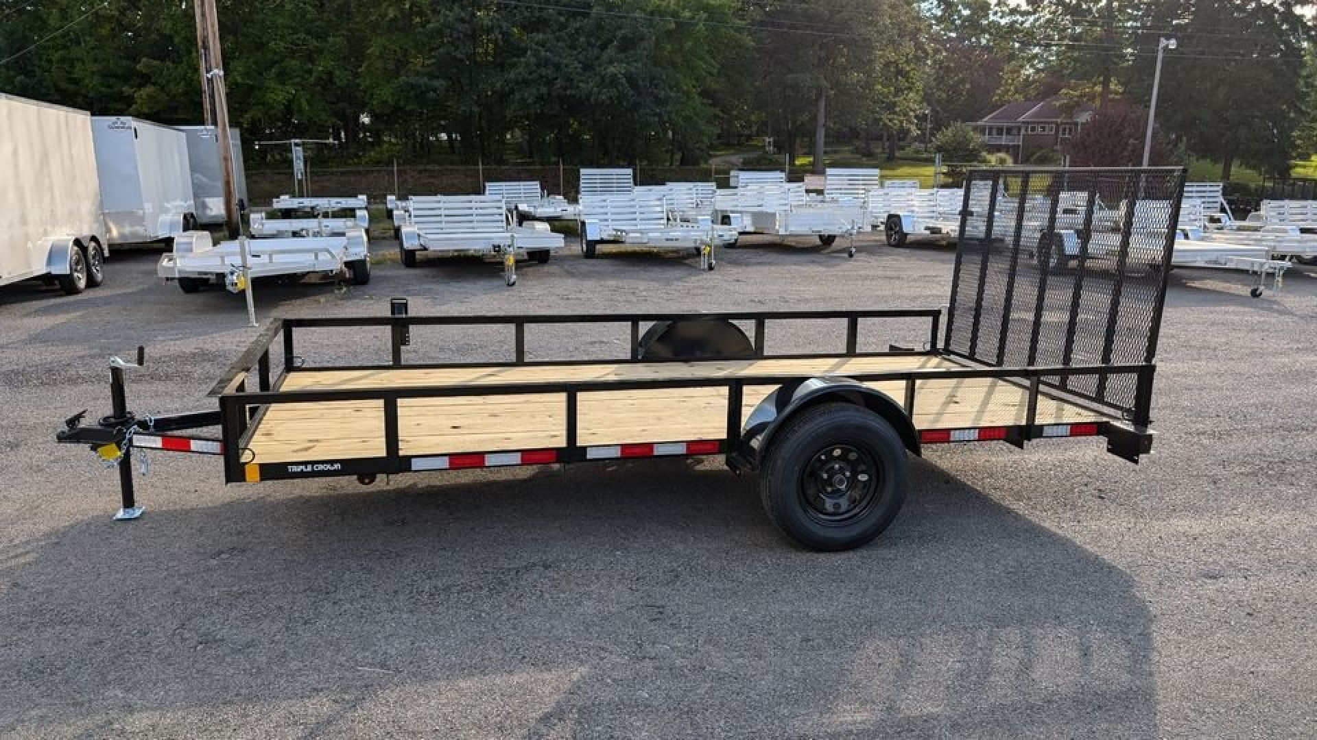 New 2025-Triple-Crown-Trailers-76&#8243;x14&#8242;-Utility-Trailer-35936