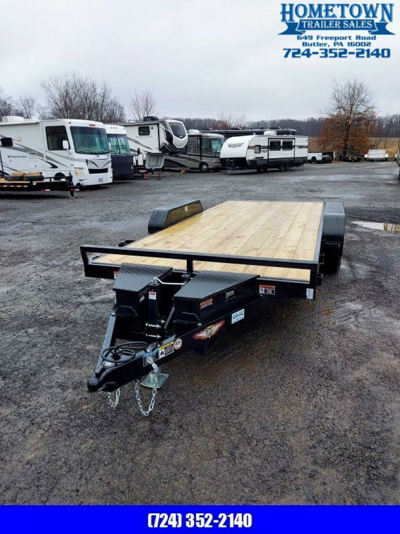 New 2023-H&H-Trailers-82″x18′-7K-Speed-Loader-Power-Tilt-Car-Hauler-82323