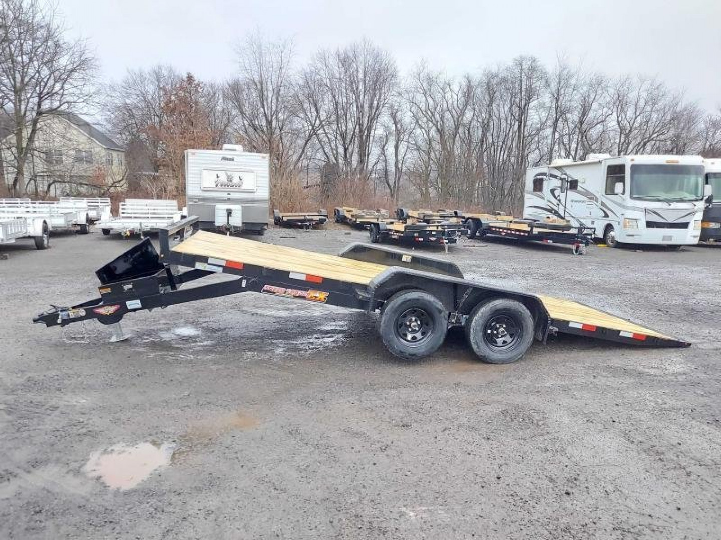 New 2023-H&H-Trailers-82″x18′-7K-Speed-Loader-Power-Tilt-Car-Hauler-82323