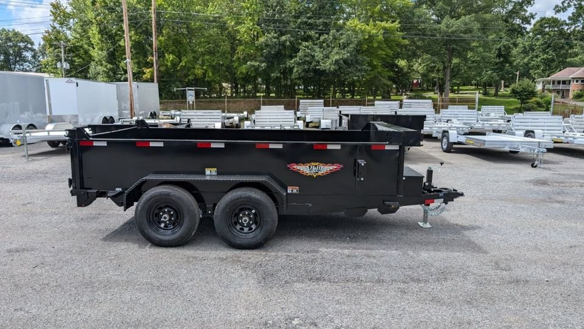 New 2025-H&H-Trailers-76″X12′-UTILITY-DUMP-01882