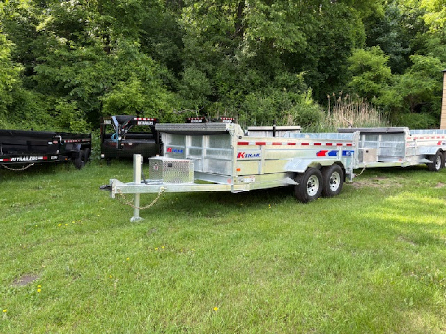 New 2025 K-Trail D82  X 14' -14K GVW Dump Trailer