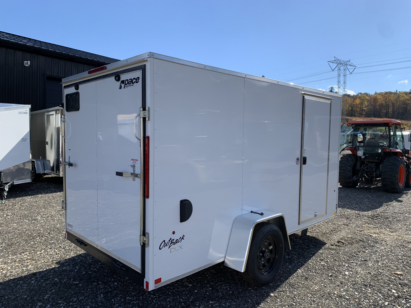 New 2025 Pace American 6X12 +2ft V-nose / 6' interior - 2990GVW