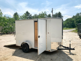 New 2025 Spartan 6X10 +2ft V-nose /6'6  interior height /2990GVWR