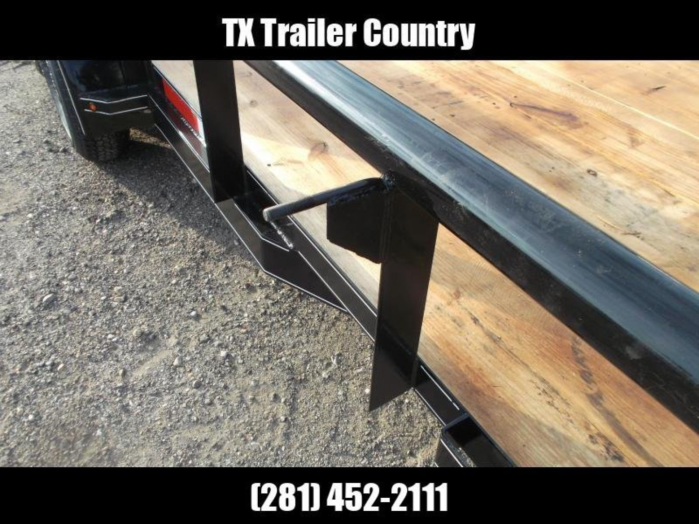 New 2025 J&C TRAILERS 83x16 Utility Trailer / Lowboy Trailer / 5ft Slide Out Stow Away Ramps / Heavy Duty Pipetop / Electric Brakes / 2" Bulldog Coupler
